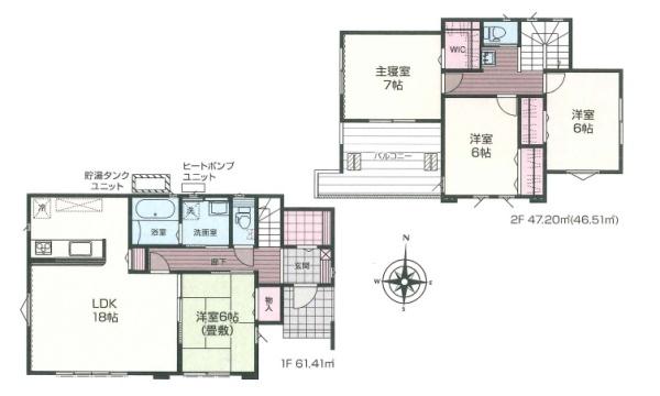 磐田市上神増　新築全6棟　3号棟