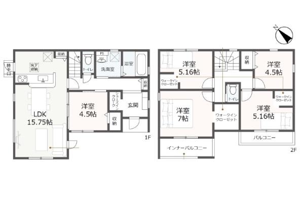 磐田市堀之内第3期　新築全1棟