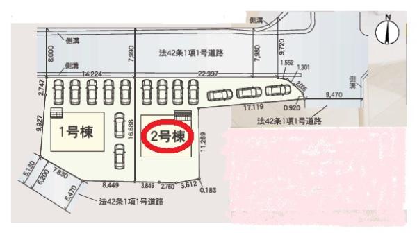 掛川市大坂第6新築全2棟　2号棟