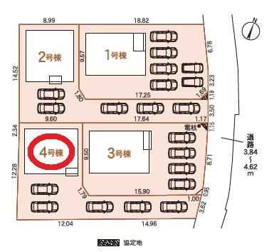 袋井市堀越第3新築全4棟　4号棟