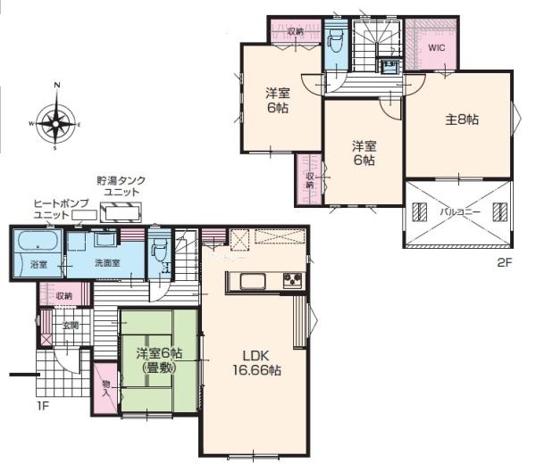 磐田市上神増　新築全6棟　1号棟