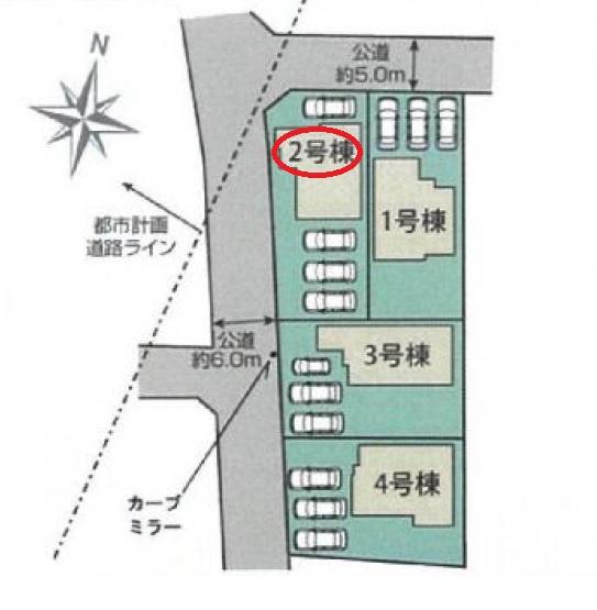 磐田市国府台第2期新築全4棟　2号棟