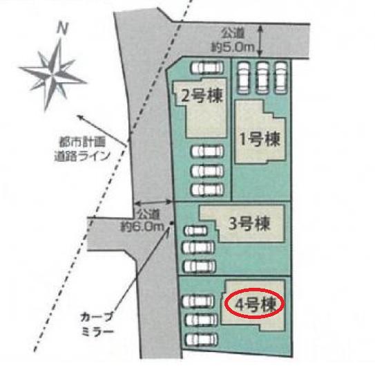 磐田市国府台第2期新築全4棟　4号棟