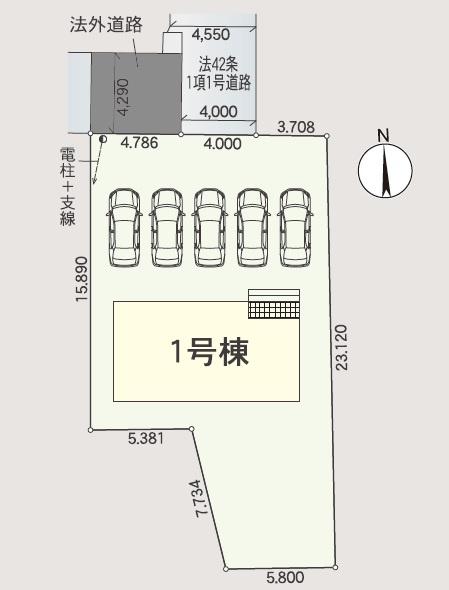 磐田市福田第4期新築全1棟　1号棟