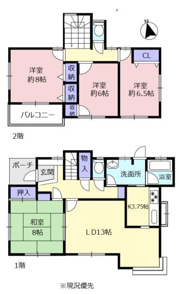 磐田市川袋　プライベートガーデンな中古住宅