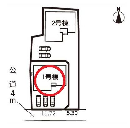 磐田市福田第2期　新築全1棟　1号棟（平屋）