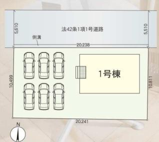 掛川市上西郷第3期新築全1棟　1号棟