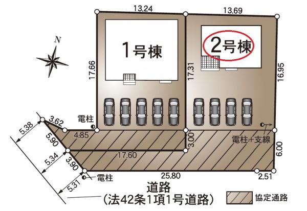 袋井市浅名第7期新築全2棟　2号棟