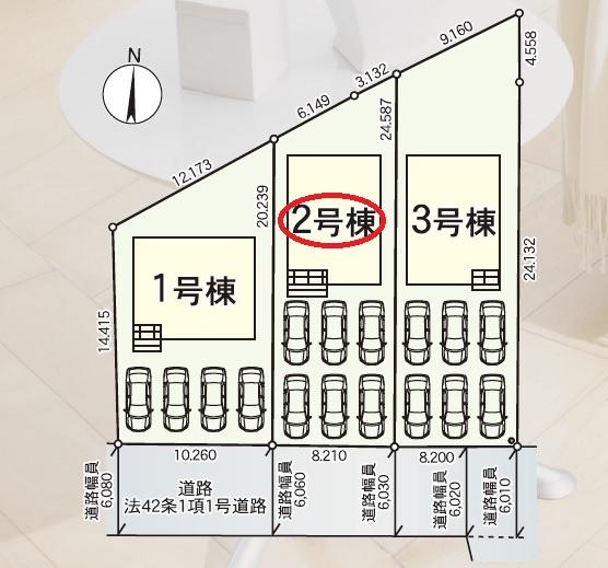 掛川市柳町第1期新築全3棟　2号棟