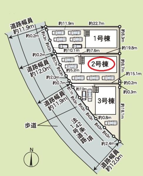 菊川市加茂第15期新築全3棟　2号棟