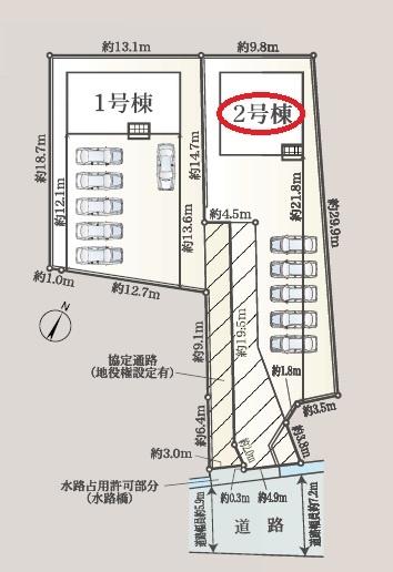 袋井市広岡第2期新築全2棟　2号棟