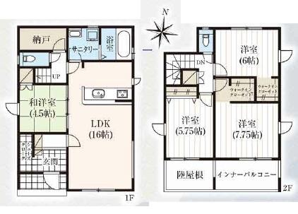 磐田市福田　第2期　新築全2棟2号棟