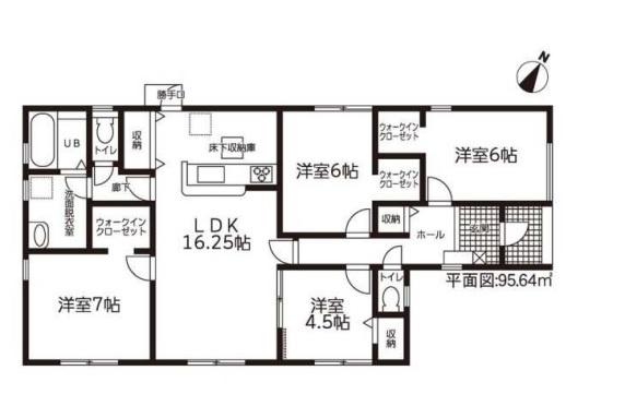 森町中川第3期　新築全2棟　1号棟