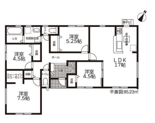 森町中川第3期　新築全2棟　2号棟