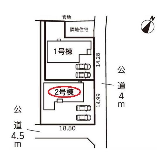 森町中川第3期　新築全2棟　2号棟
