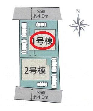 磐田市西貝塚新築全2棟　1号棟