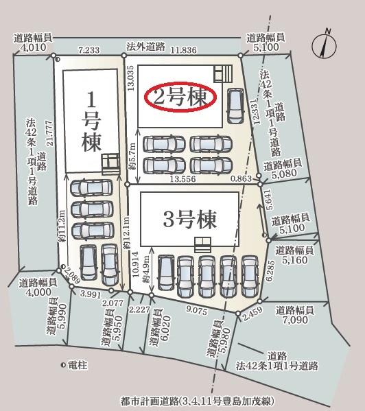 磐田市国府台第2期新築全3棟　2号棟