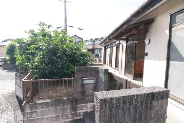 掛川市大坪台の中古一戸建て(庭)