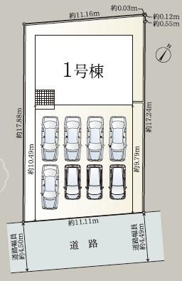 磐田市大原第3期新築全1棟　1号棟