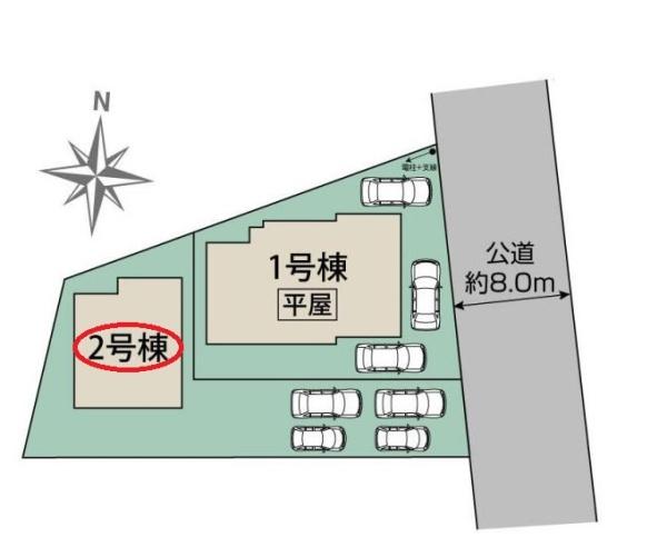 菊川市潮海寺新築全2棟　2号棟