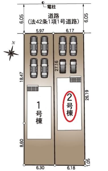 磐田市二之宮第5期新築全2棟　2号棟