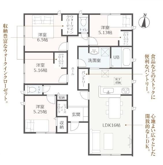 磐田市掛塚新町第2期　新築全1棟　1号棟