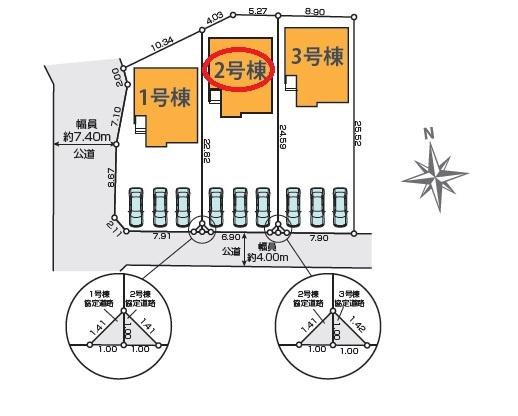磐田市西貝塚第2期新築全3棟　2号棟