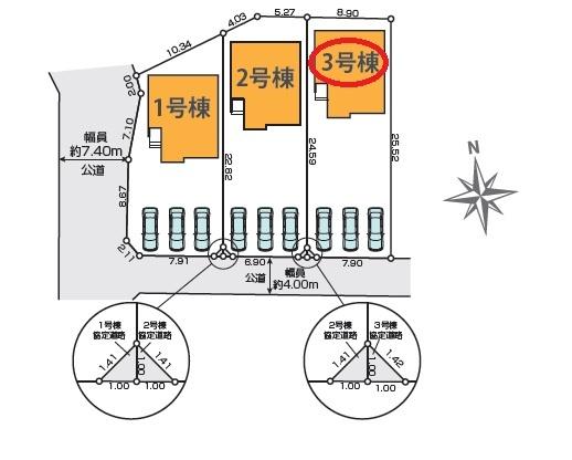 磐田市西貝塚第2期新築全3棟　3号棟
