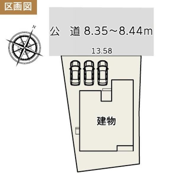 袋井市上山梨第6期　新築全1棟　1号棟