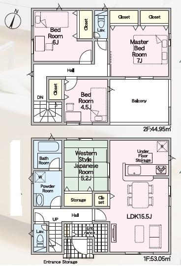 掛川市下垂木第6期新築全1棟　1号棟