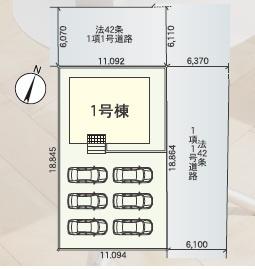 掛川市下垂木第6期新築全1棟　1号棟