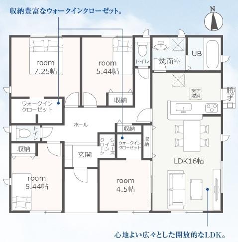 磐田市豊浜中野第3期　新築全2棟　1号棟