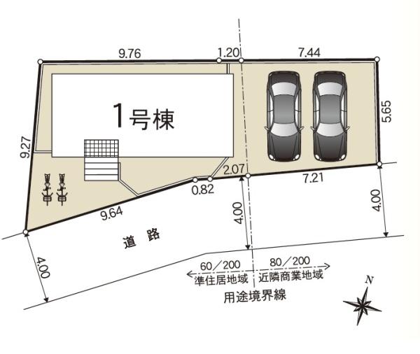 袋井市川井第1期新築全1棟　1号棟