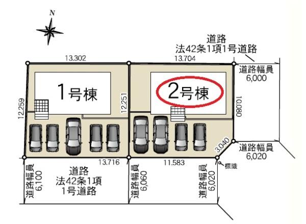 袋井市月見町第1期新築全2棟　2号棟
