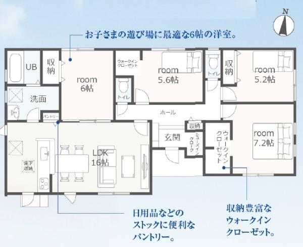 磐田市福田中島第1期　新築全2棟　2号棟