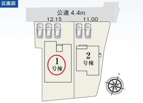磐田市福田第22期　新築全2棟　1号棟