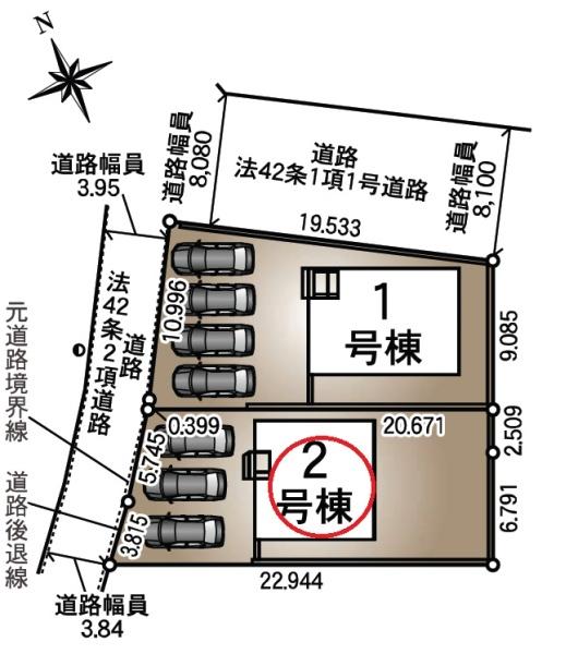 磐田市東小島第1期新築全2棟　2号棟