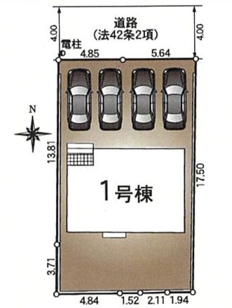 磐田市見付第9期新築全1棟　1号棟