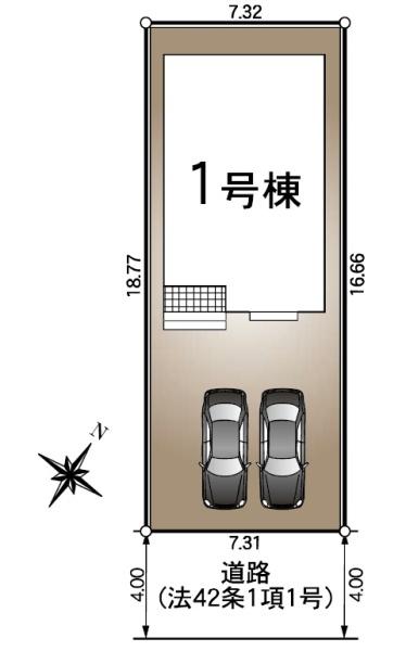 袋井市栄町第2期新築全1棟　1号棟