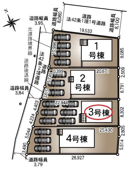 磐田市東小島第1期新築全4棟　3号棟