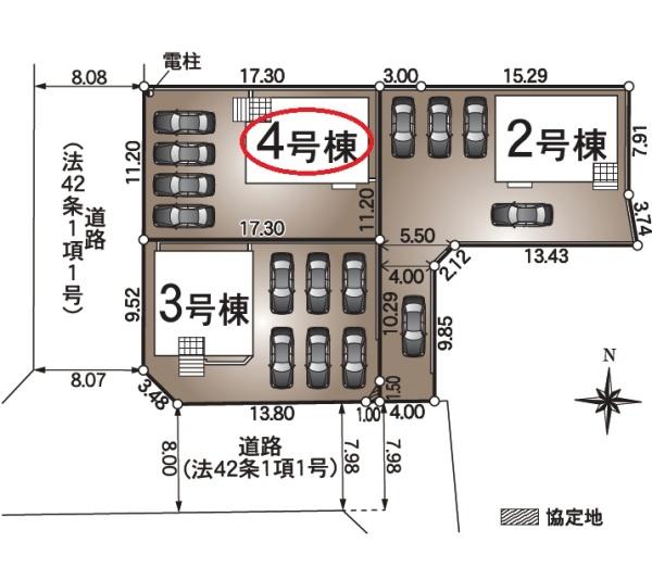 磐田市川袋第4期新築全3棟　4号棟