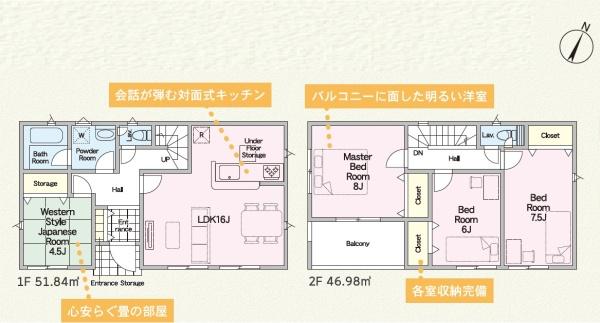 袋井市栄町第1期新築全2棟 1号棟