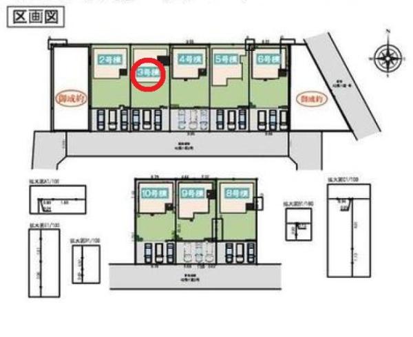 袋井市愛野　新築　全10棟　3号棟