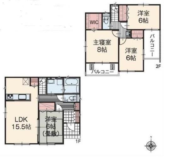 袋井市愛野 新築 全10棟 6号棟