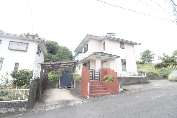 城山学区の団地内　車通りが少ない住宅地