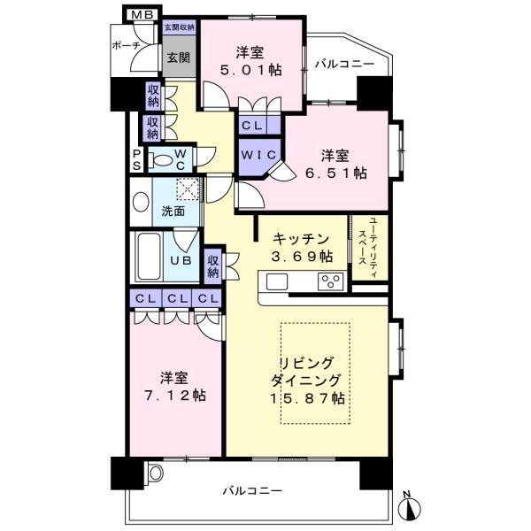 エンブルソレア今泉小前近隣商業施設充実なマンション