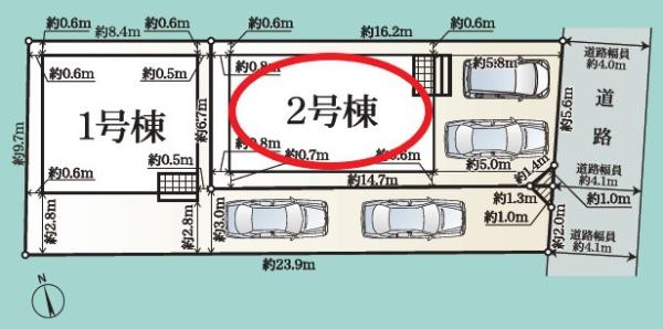 葵区与一第3　新築全2棟　2号棟