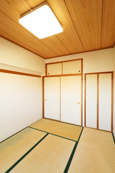 ライオンズマンション柚木眺望良好なバルコニー