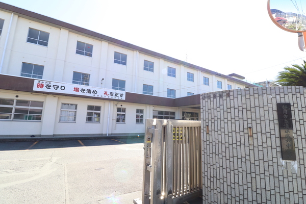 静岡市清水区北脇新田の土地(静岡市立清水第六中学校)