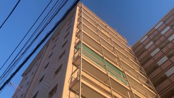洗面台設置可能　眺め良いお部屋